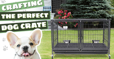 43" Dog Crate with Divider: Versatile Space for Companionship and Growth