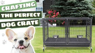 43" Dog Crate with Divider: Versatile Space for Companionship and Growth
