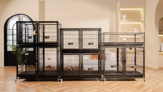 Multi-Tier Stackable Dog Crates: Comfort Kingdom for Pets