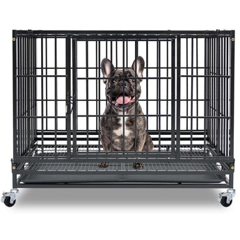 37" Stackable Heavy Duty Dog Kennel 371D04