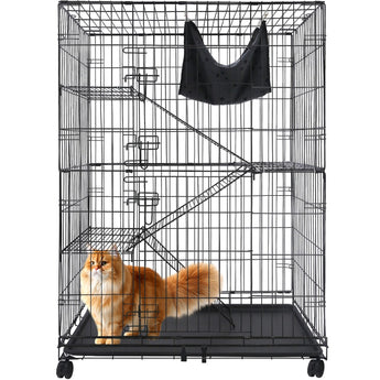 50 Inch 4-Tier Cat Cage C02