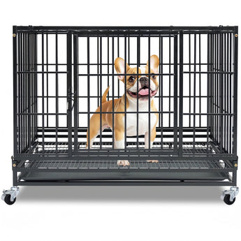 37" Stackable Heavy Duty Dog Kennel 371D04