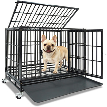 37" Stackable Heavy Duty Dog Kennel 371D08